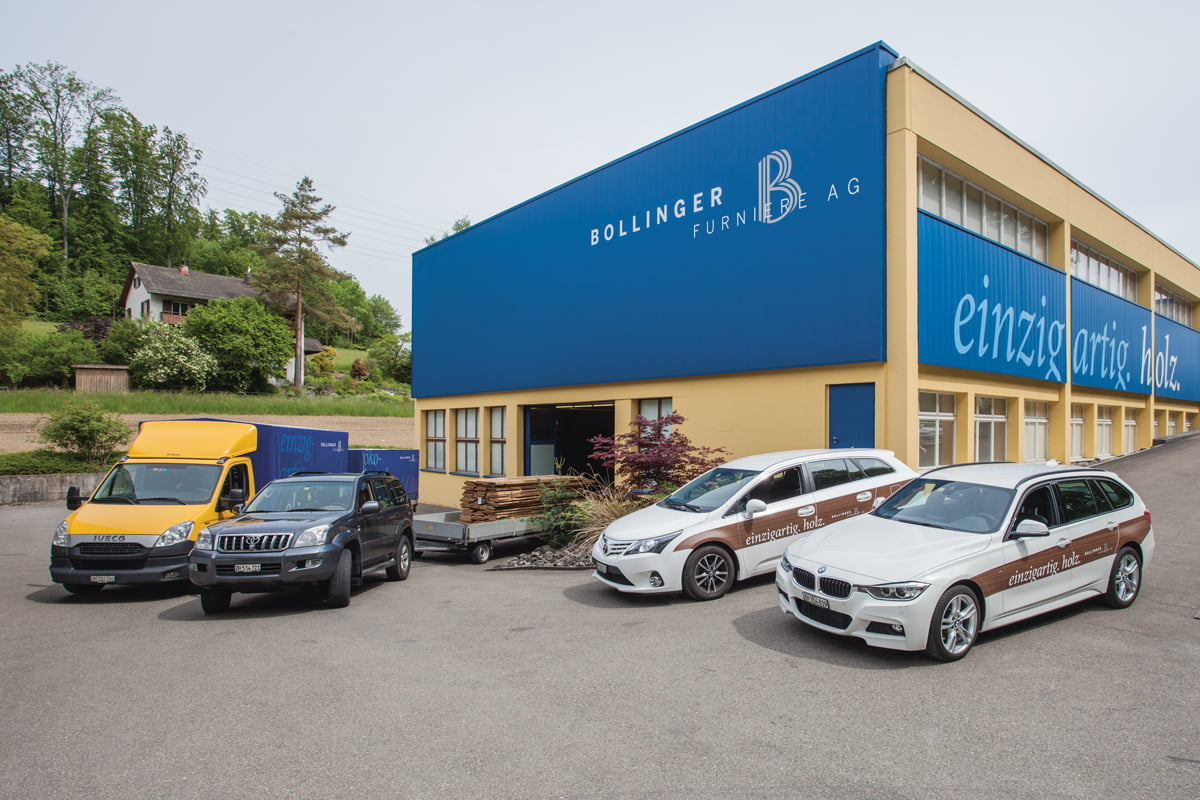 Bollinger Furniere AG, Lagerhalle in Nürensdorf, Zürich